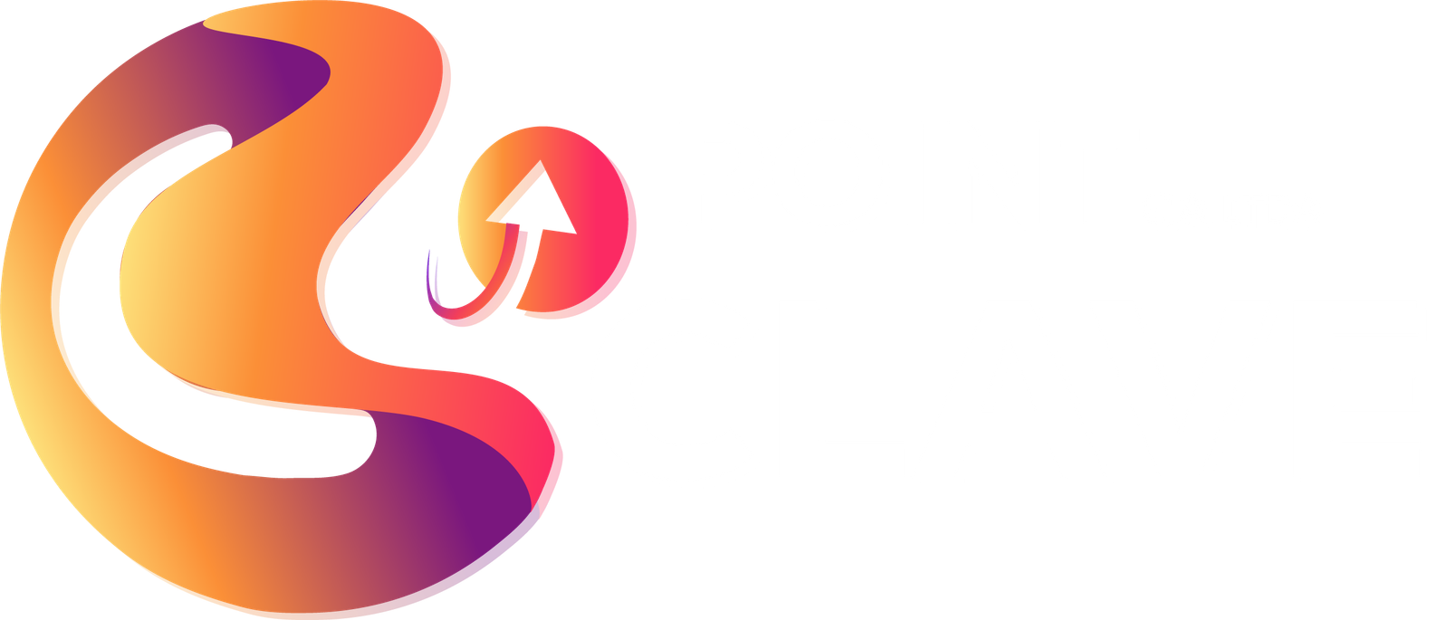 Logotipo isométrico PointClave gestión de medios